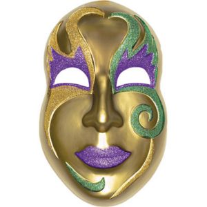 mardi gras mask decoration