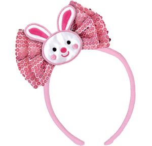 209 New baby headband kits canada 106 Easter Bunny Bow Headband   Party City 