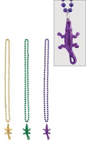 party city mardi gras necklace