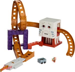 Minecraft Ghast Attack Track Hot Wheels Playset 3pc ...