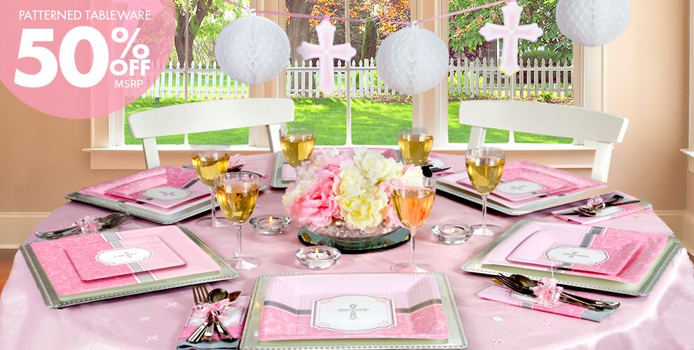 Girl's Communion Blessings Party Supplies Party City