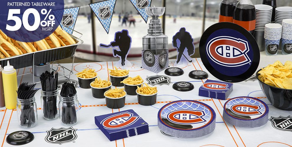 NHL Montreal Canadiens Party Supplies Party City