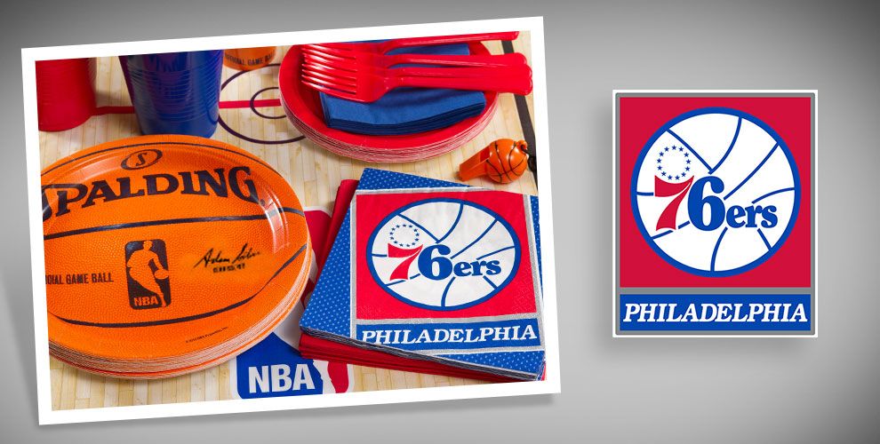 NBA Philadelphia 76ers Party Supplies Party City