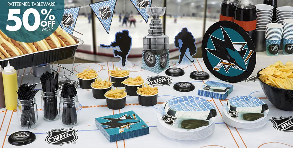 NHL San Jose Sharks Party Supplies Party City