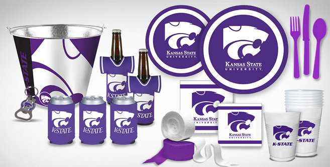 kansas state wildcats party supplies get ready to watch the wildcats ...