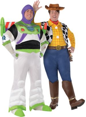 party city adult woody costume