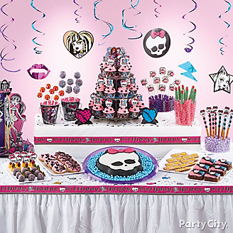 Monster High Treats Table Idea Monster High Treats Table Idea