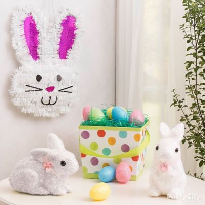 Easter Bunnies and Eggs Decorating Idea Party City