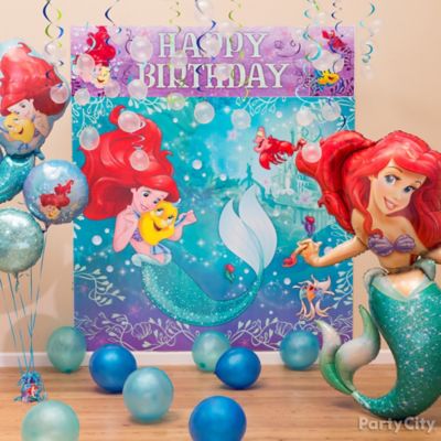 mermaid idea ariel decorations birthday decorating essential transform grotto into diy setter scene table