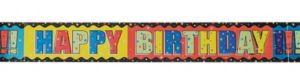 Birthday Banner - A Year to Celebrate 12ft - Party City