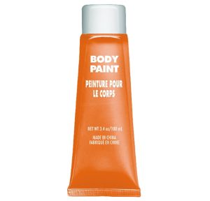 Orange Body Paint 3.38oz - Party City