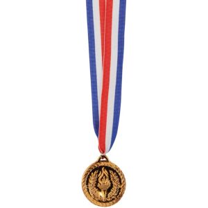 Bronze Medal with Ribbon - Party City