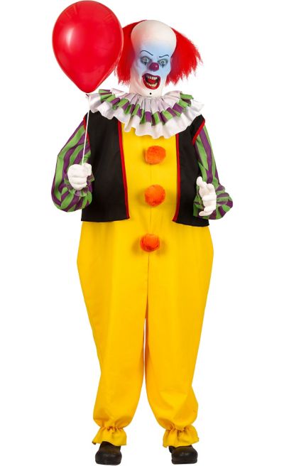 Life Size Animated Pennywise the Clown 6ft - Party City