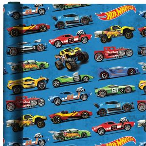 Hot Wheels Gift Wrap 8ft x 30in - Party City