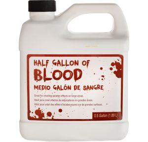 Half Gallon of Fake Blood 64oz - Party City