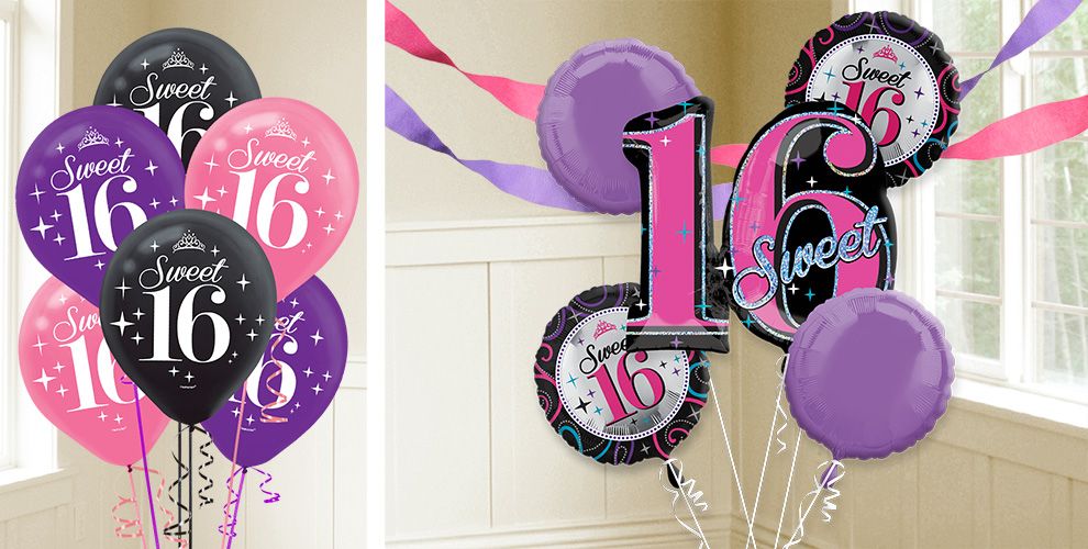 Sweet 16 Birthday Balloons | Party City