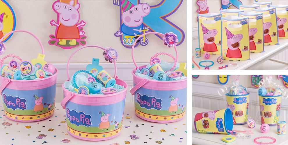 Peppa Pig Party Favors Peppa Pig Toys Party City