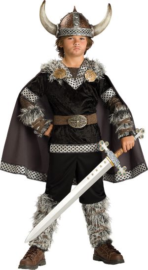 Boys Viking Warrior Costume Elite - Boys Clearance Costumes - Boys ...