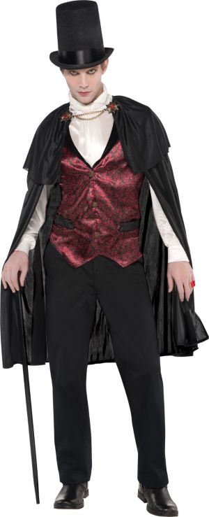 Adult Blood Count Vampire Costume - Party City