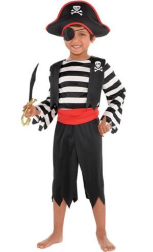 Toddler Boys Rascal Pirate Costume - Party City