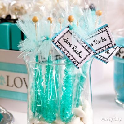 Robins Egg Blue Candy Buffet Ideas - Party City