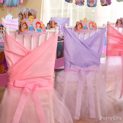 Disney Princess Chair Decorating DIY - Party City | Party City