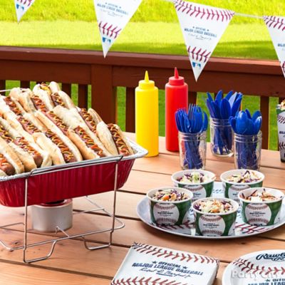 Baseball Cake Pops Idea - Homerun Baseball Party Ideas - Sports Party ...