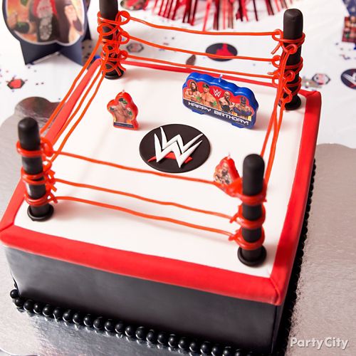 Wwe Fondant Cake How To Party City