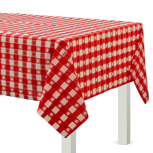 Disposable Paper Plastic Table Covers, How To Make Plastic Table Covers Stay