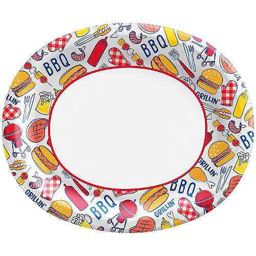50 Pack Picnic Party Supplies Gingham Paper plates Ideal for Parties Family Dinner and Picnic Parties Picnic Themed 9 Disposable Round Paper Plates