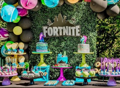 Boys Birthday Party Ideas Party City - personalised roblox birthday party banner decorations